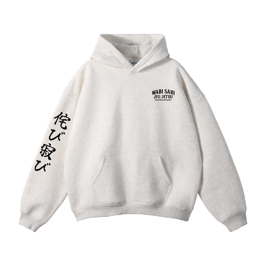 how 和田颯 Hoodie 001 Wabi Sabi Jiu Jitsu Hoodie Project 01 – Flow State Oversized